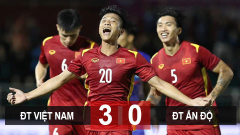 Đánh bại Ấn Độ 3-0, tuyển Việt Nam vô địch giải giao hữu quốc tế